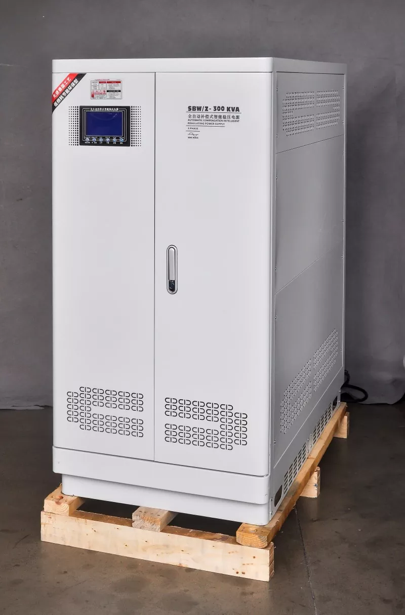 SBW series three-phase fully automatic compensatory voltage stabilizers